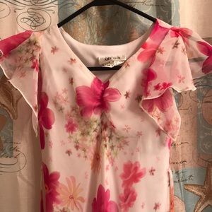 Girls floral dress. Size 7